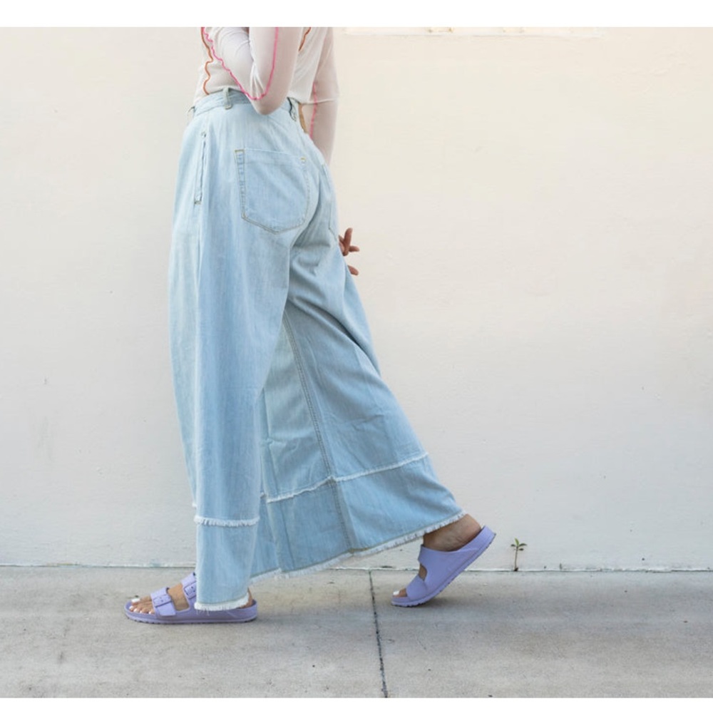 Anthropologie, One teaspoon wide leg jeans